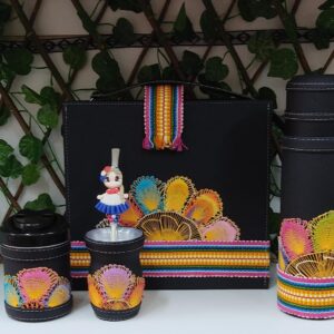 Kit de mate con Ñanduti