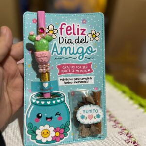 Bombilla decorada